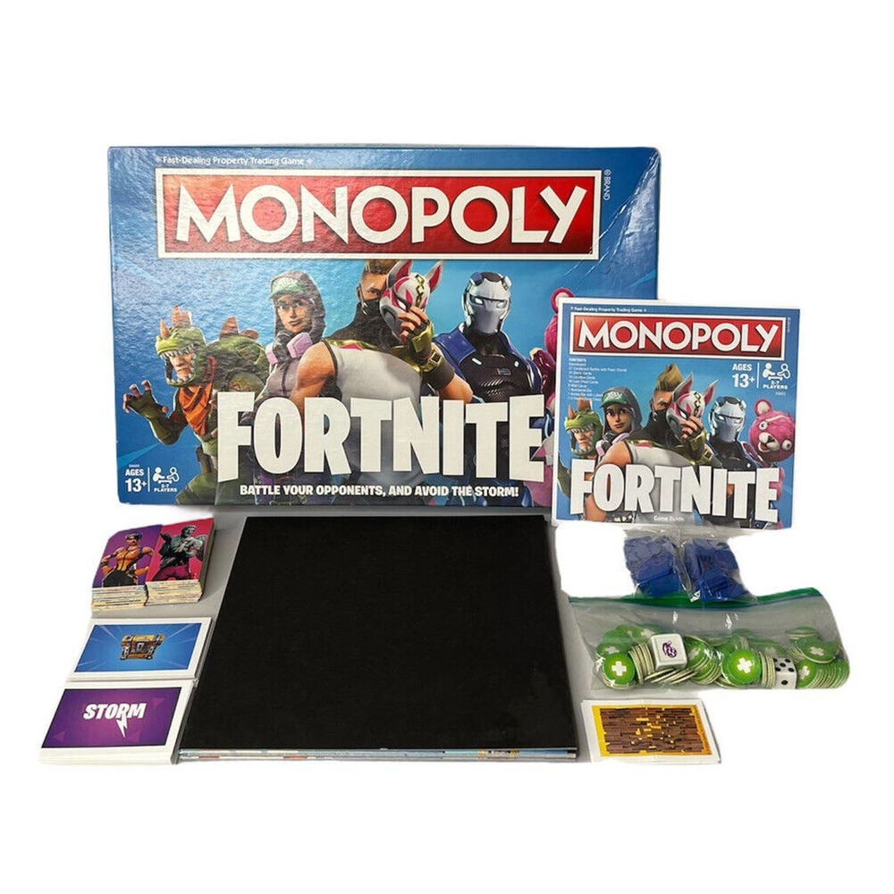 Hasbro MONOPOLY Fortnite Edition Board Game Original